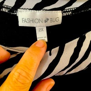 Tunic top fashion bug 2xl